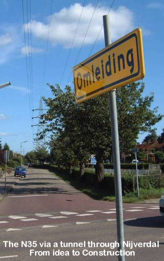 Location Road and Rail Tunnel Nijverdal,          the Leo ten Brinke Tunnel