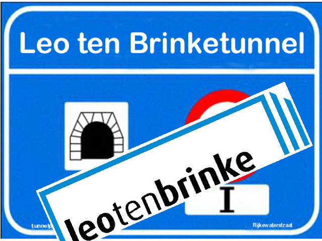 Leo ten Brinke, uitbater van Studio Pub, komt met het Tunnelplan in 1975. In d' Opregte Nijverdalse Courant stonden een aantal artikelen waarin duidelijk aangegeven werd hoe dit zou moeten gebeuren. Als eerbetoon aan de veel te vroeg overleden initiator en drijvende kracht zou de naam van de tunnel de Leo ten Brinke Tunnel moeten worden.